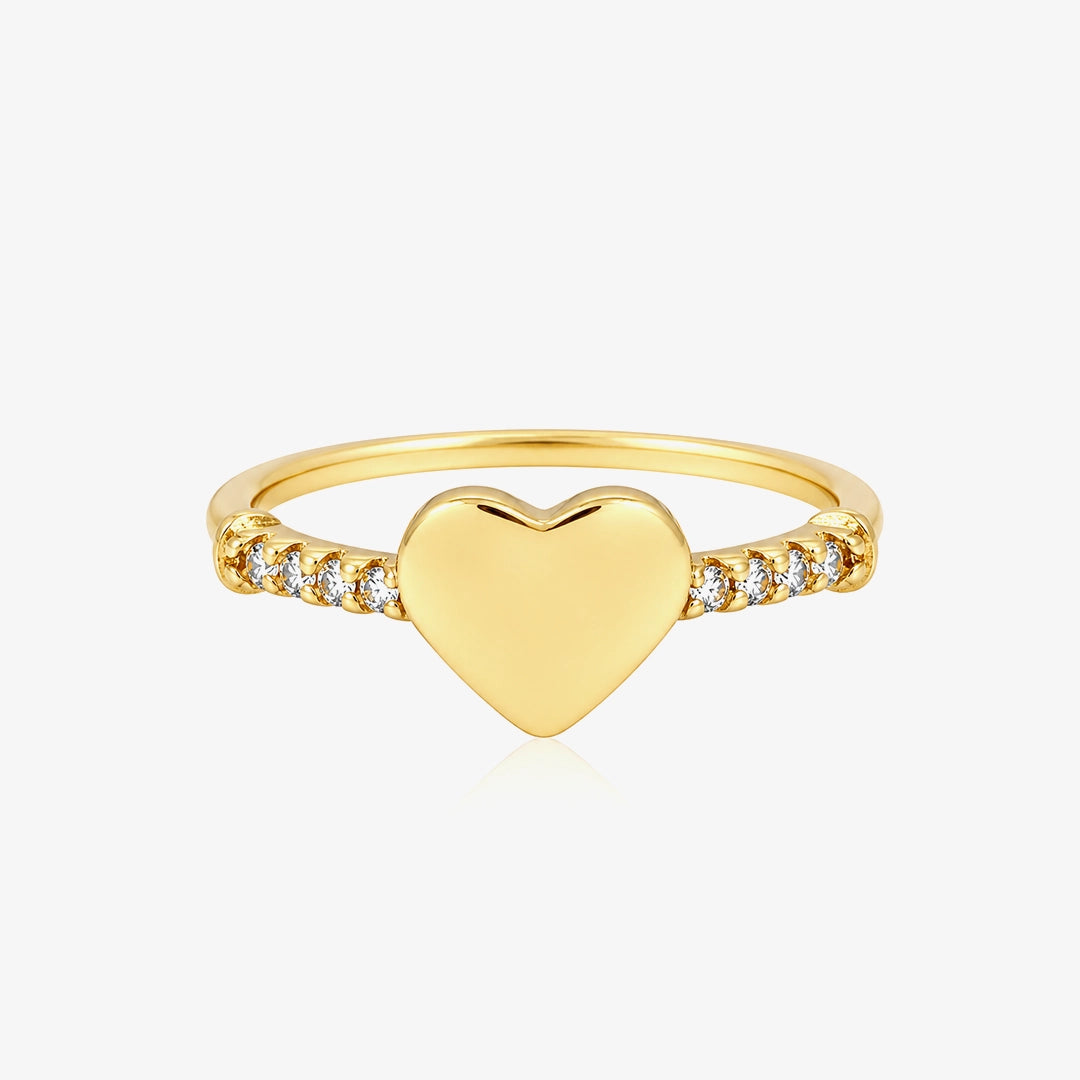 Anillo Corazón central