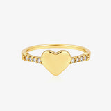 Anillo Corazón central