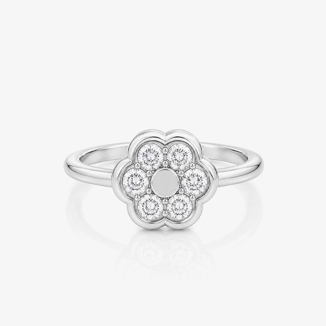 Anillo Roseta Flor