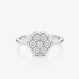 Anillo Roseta Flor