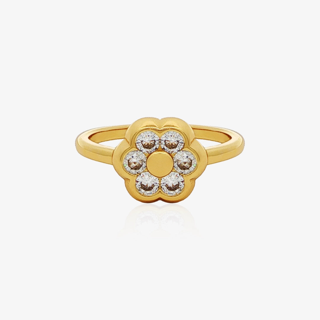 Anillo Roseta Flor