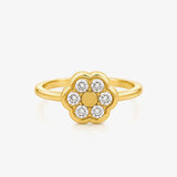 Anillo Roseta Flor