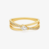 Anillo Triple Entrelazado