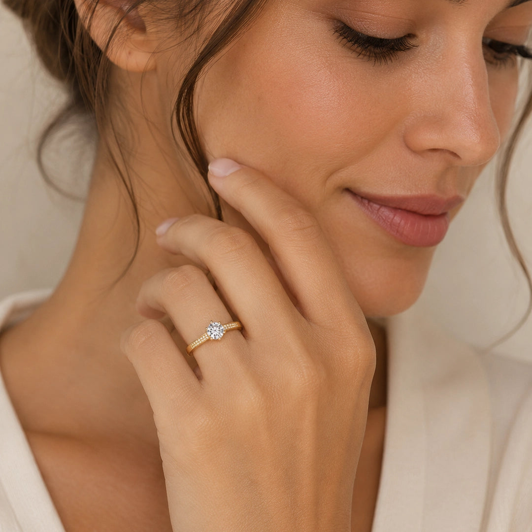 Anillo circonitas