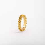 Trendy spike ring