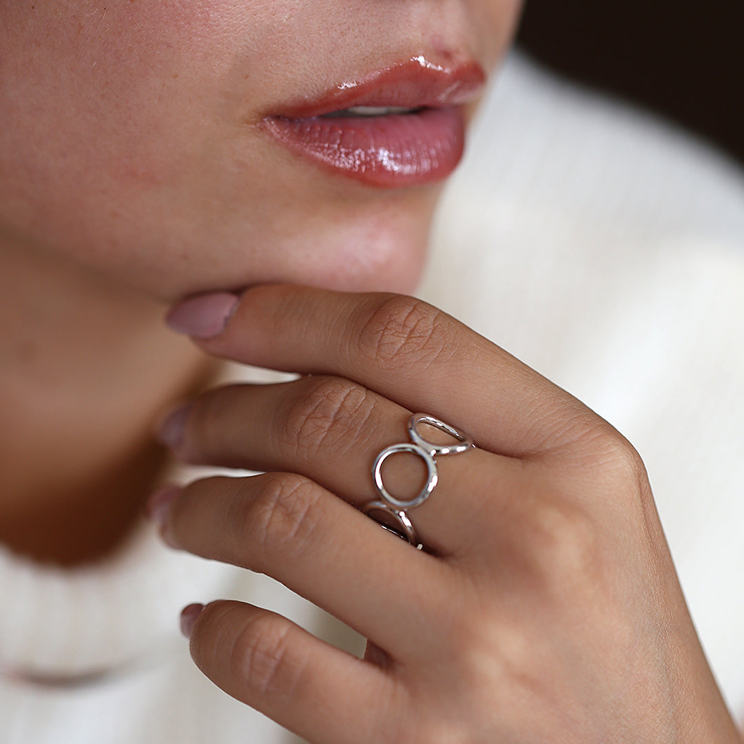 Open Circles Ring