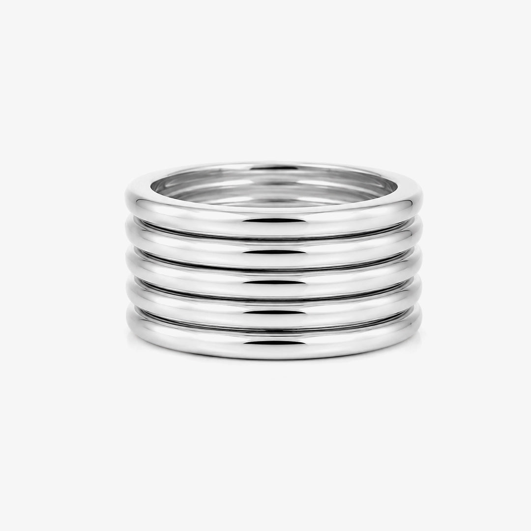 Wide Ring Hoops