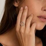 Anillo oval