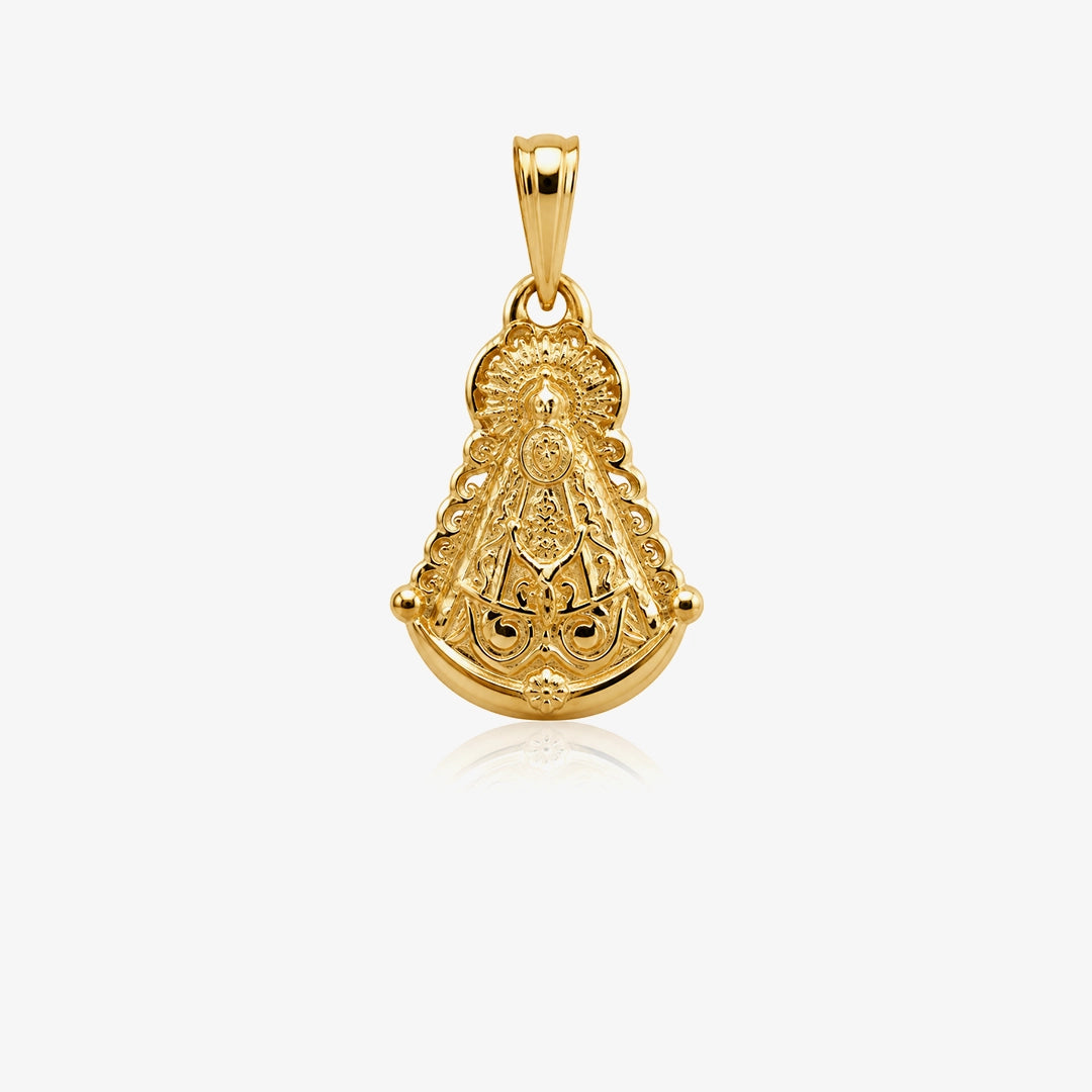 Medal of the Virgin of Rocío Silhouette