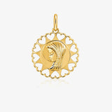 Medal virgin girl hearts