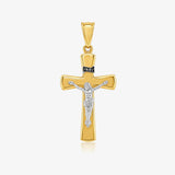 Cruz Bicolor Cristo relieve