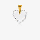 Colgante Oro Piedra Corazón