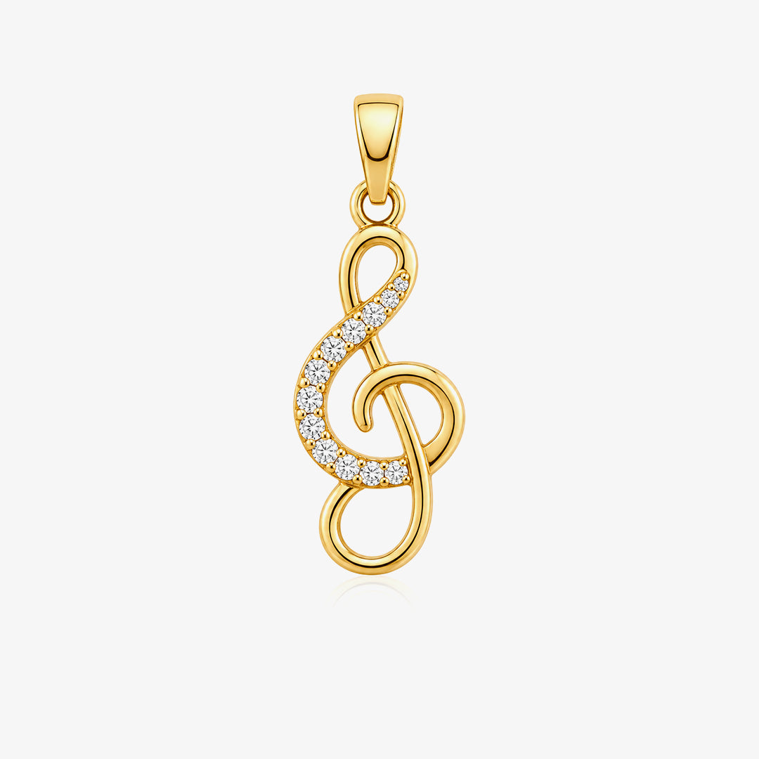 Treble Clef Pendant