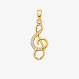 Treble Clef Pendant