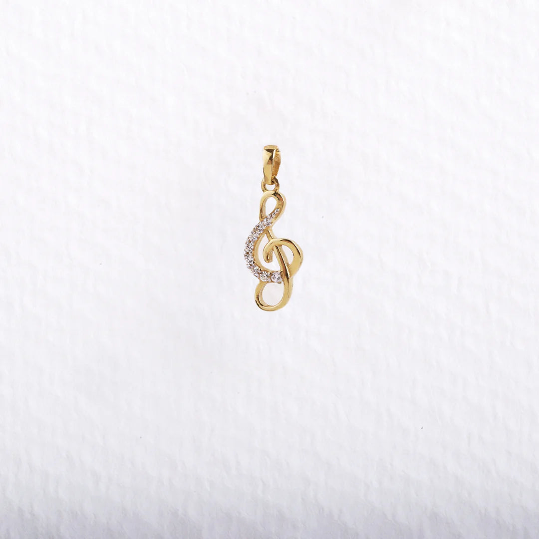 Treble Clef Pendant