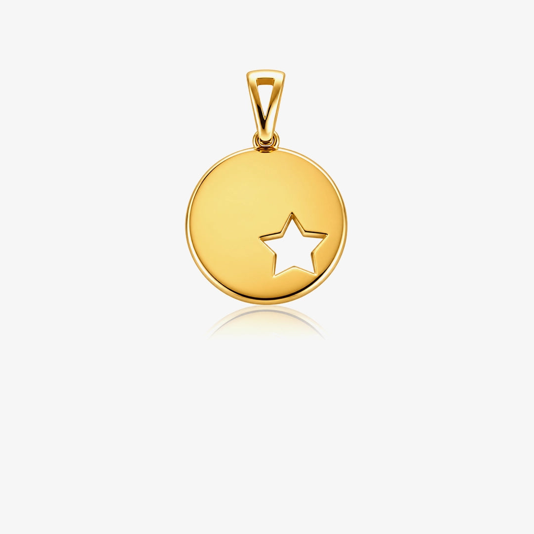 Cutout Star Pendant