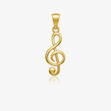Treble Clef Pendant