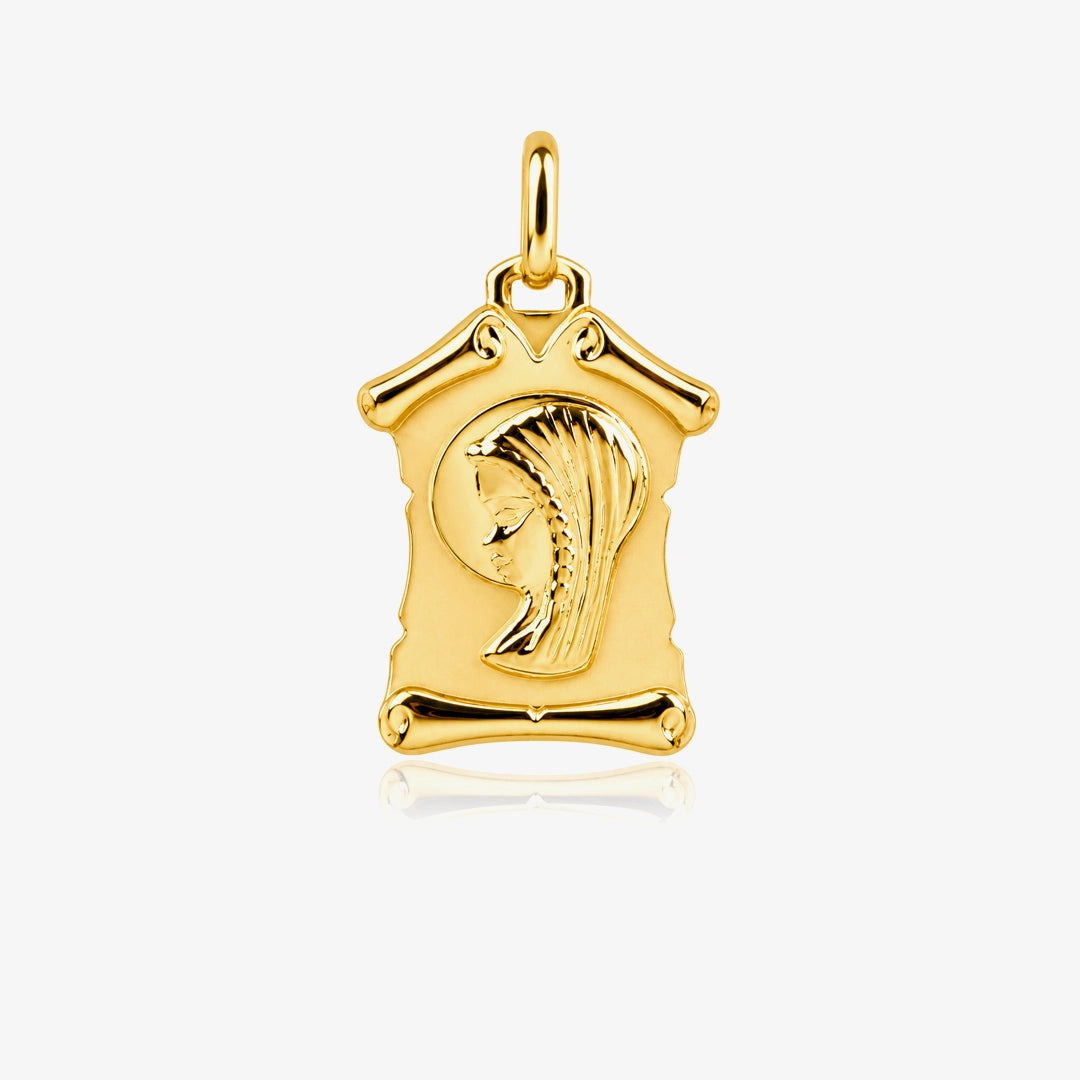 Medalla Virgen niña