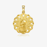 Medalla virgen niña