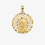 Virgin girl medal