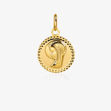 Medalla virgen niña