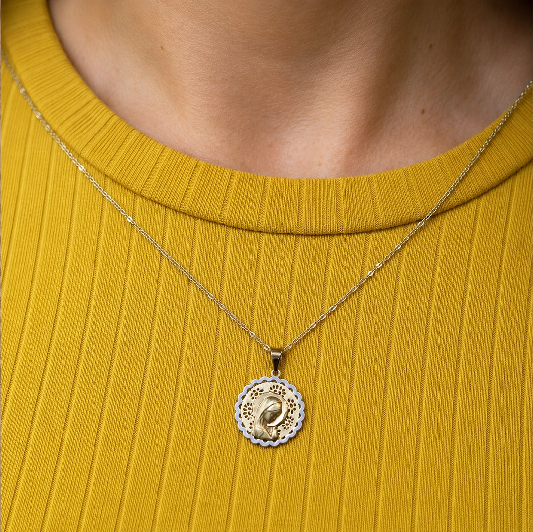 Virgin girl medal