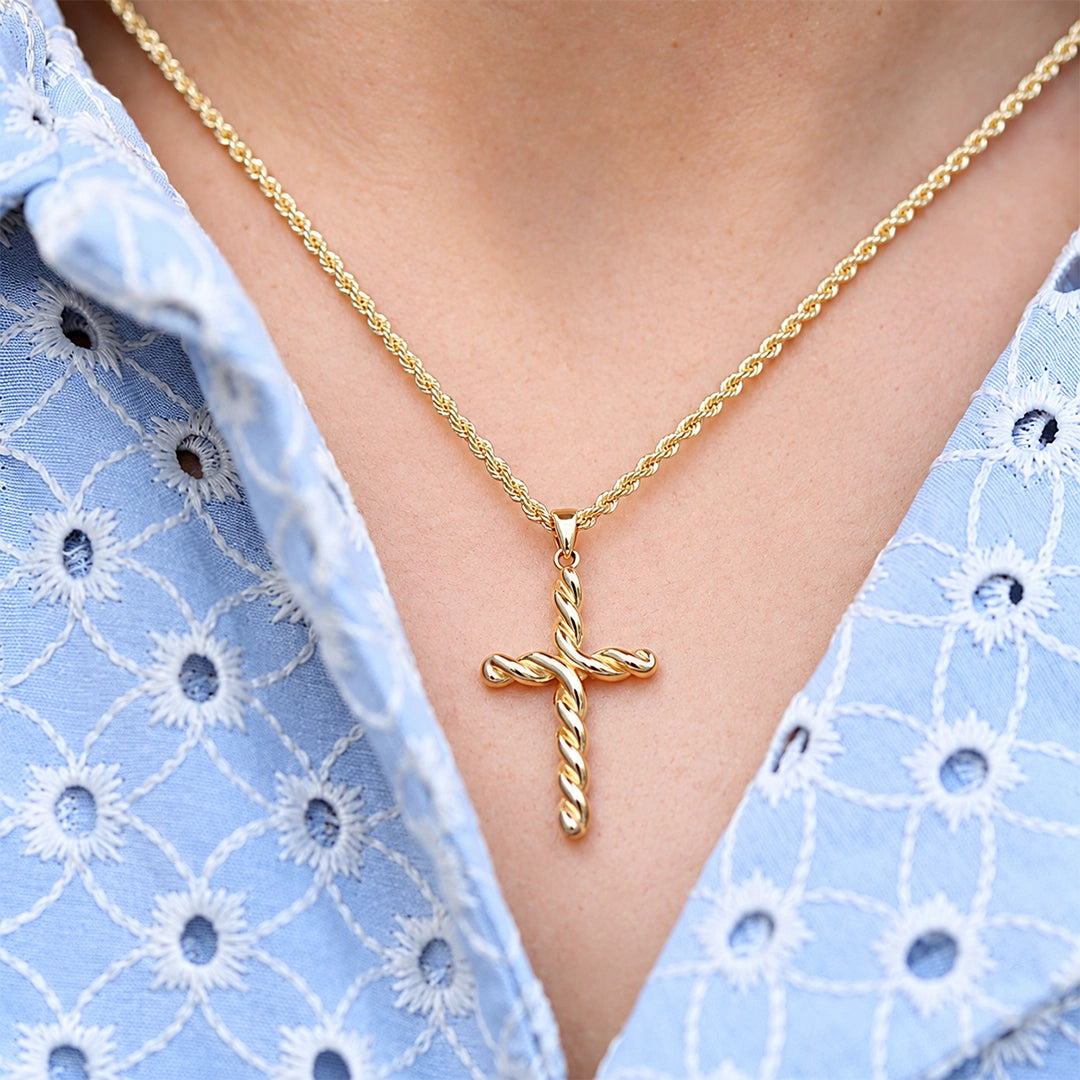 Turned cross