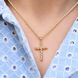 Turned cross