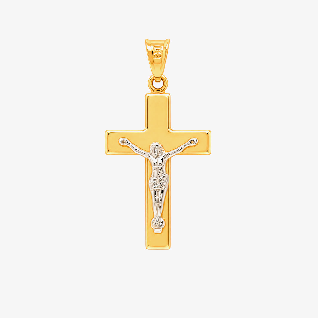Cruz Cristo bicolor