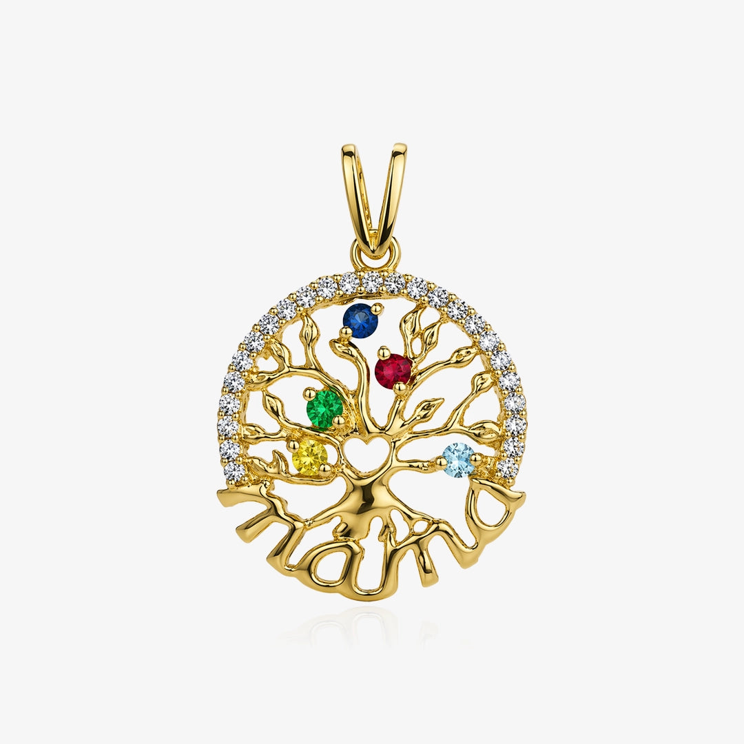 Mom tree pendant