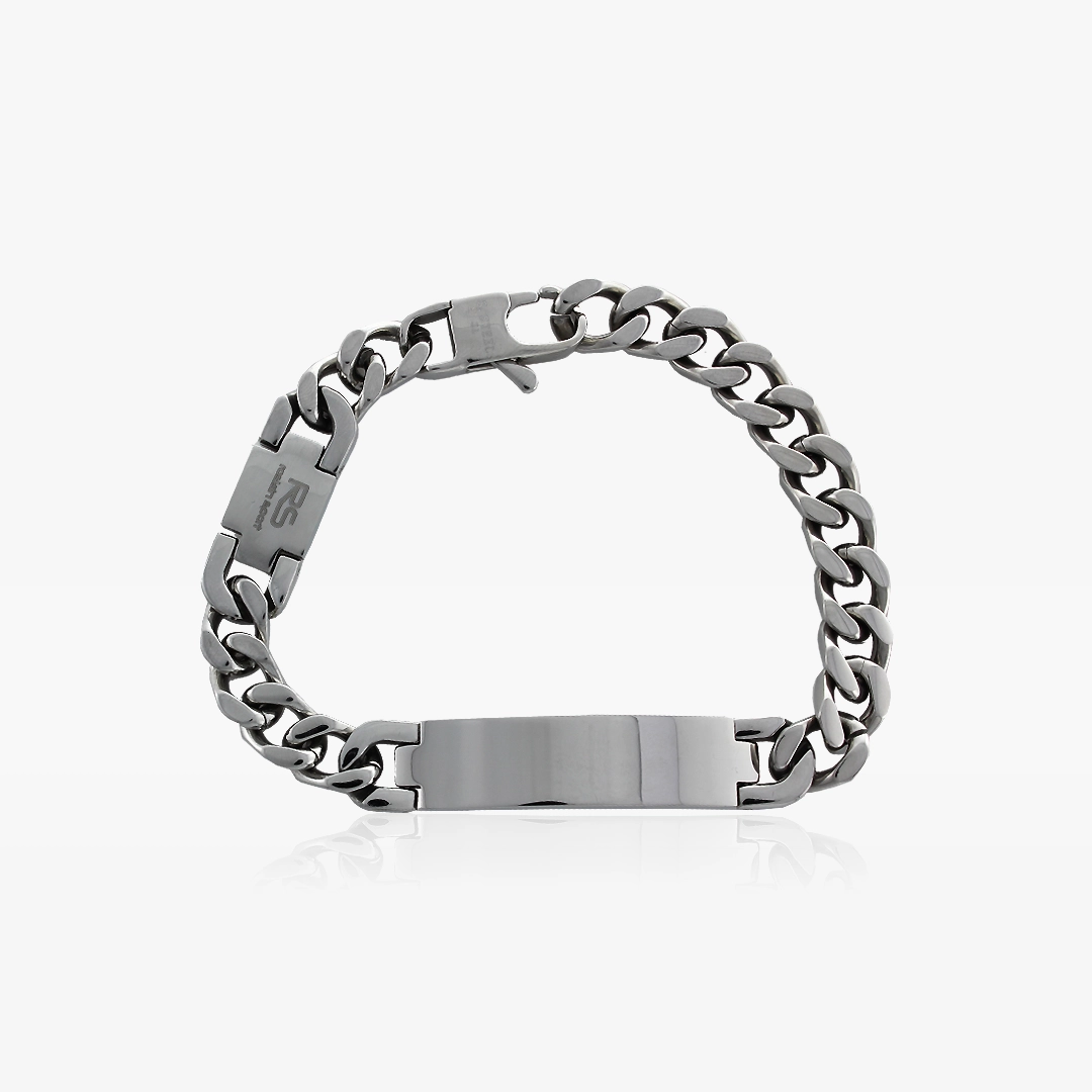 Esclava Acero RS – Roselin Joyeros