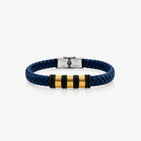 Pulsera Dorado y cuero
