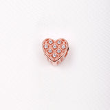 Pink heart charm