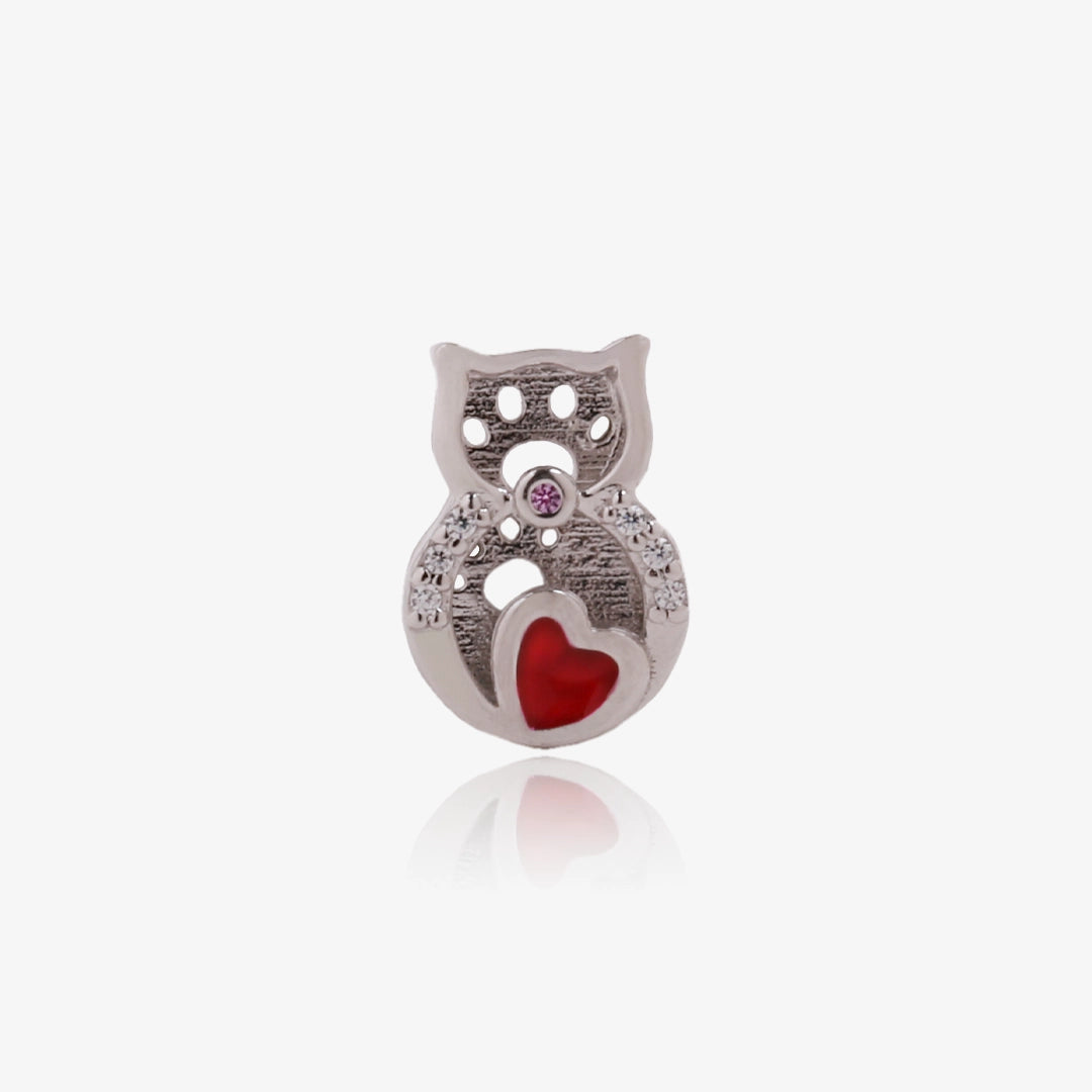 Mirror Cat Charm 