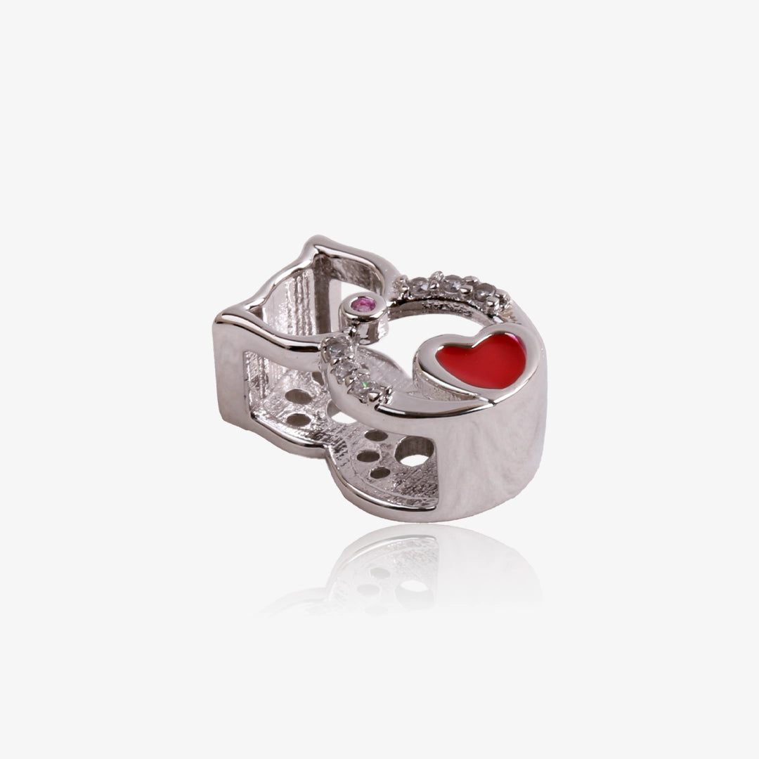 Mirror Cat Charm 
