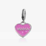 Mom Heart Charm