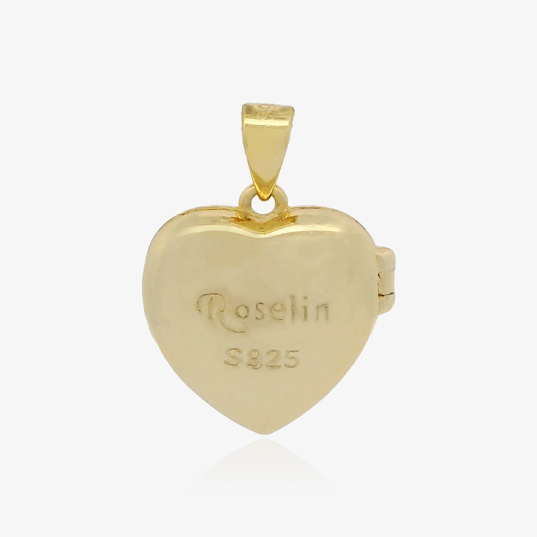 Colgante Guardapelo Corazón
