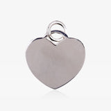 Plain Heart Pendant.