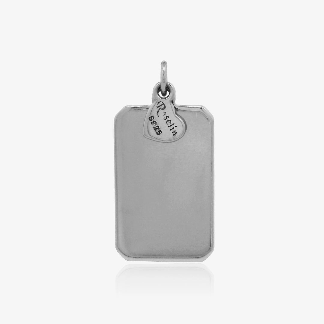 Colgante Rectangular Corazón