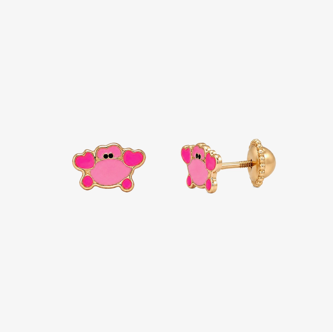 Craby Pink Earrings