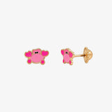 Craby Pink Earrings