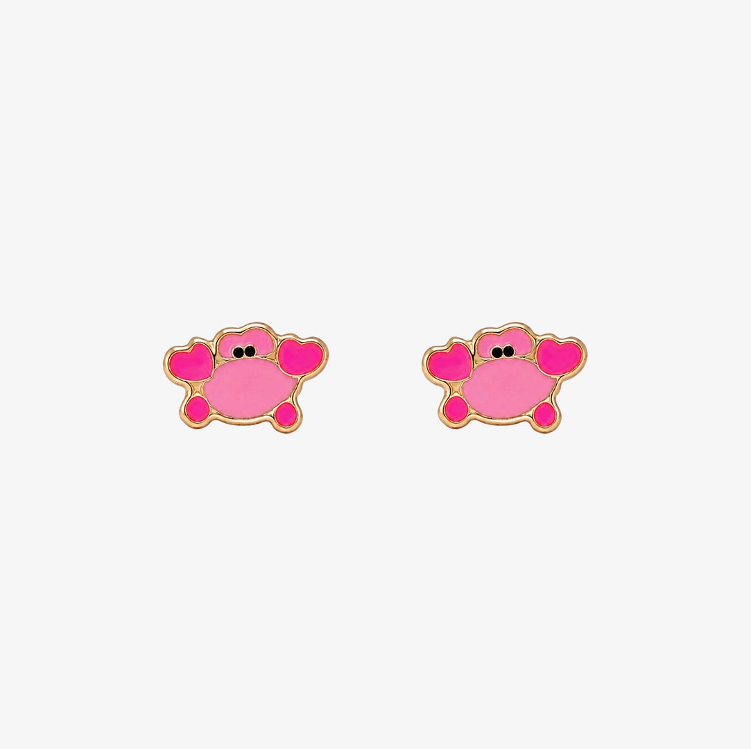 Craby Pink Earrings