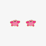 Craby Pink Earrings