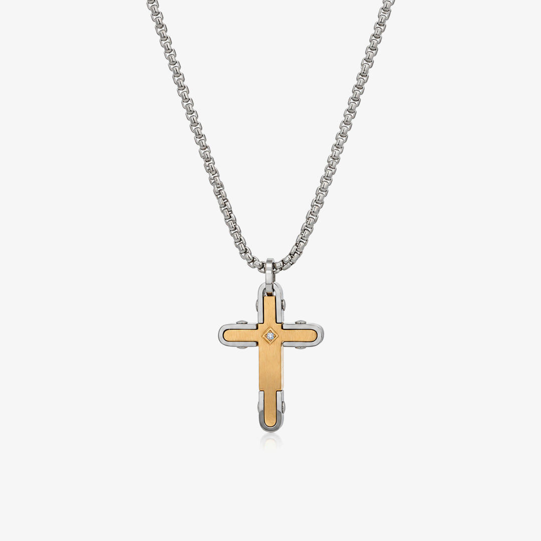 Collar Cruz Diamante