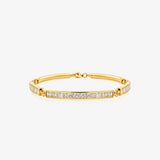 TWO-TONE RHOMBUS BRACELET