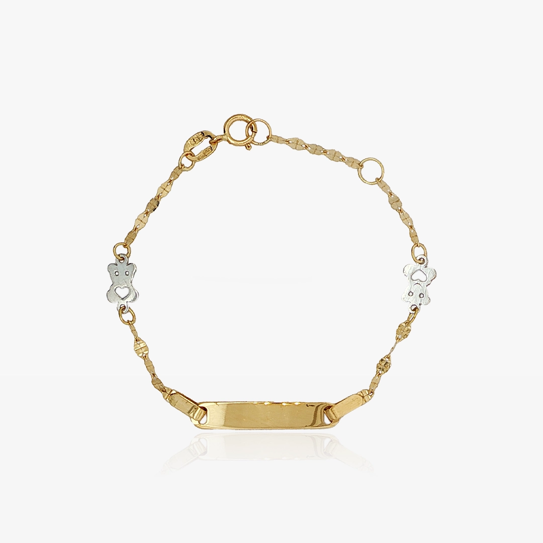 Esclava Bebe Bicolor Oso