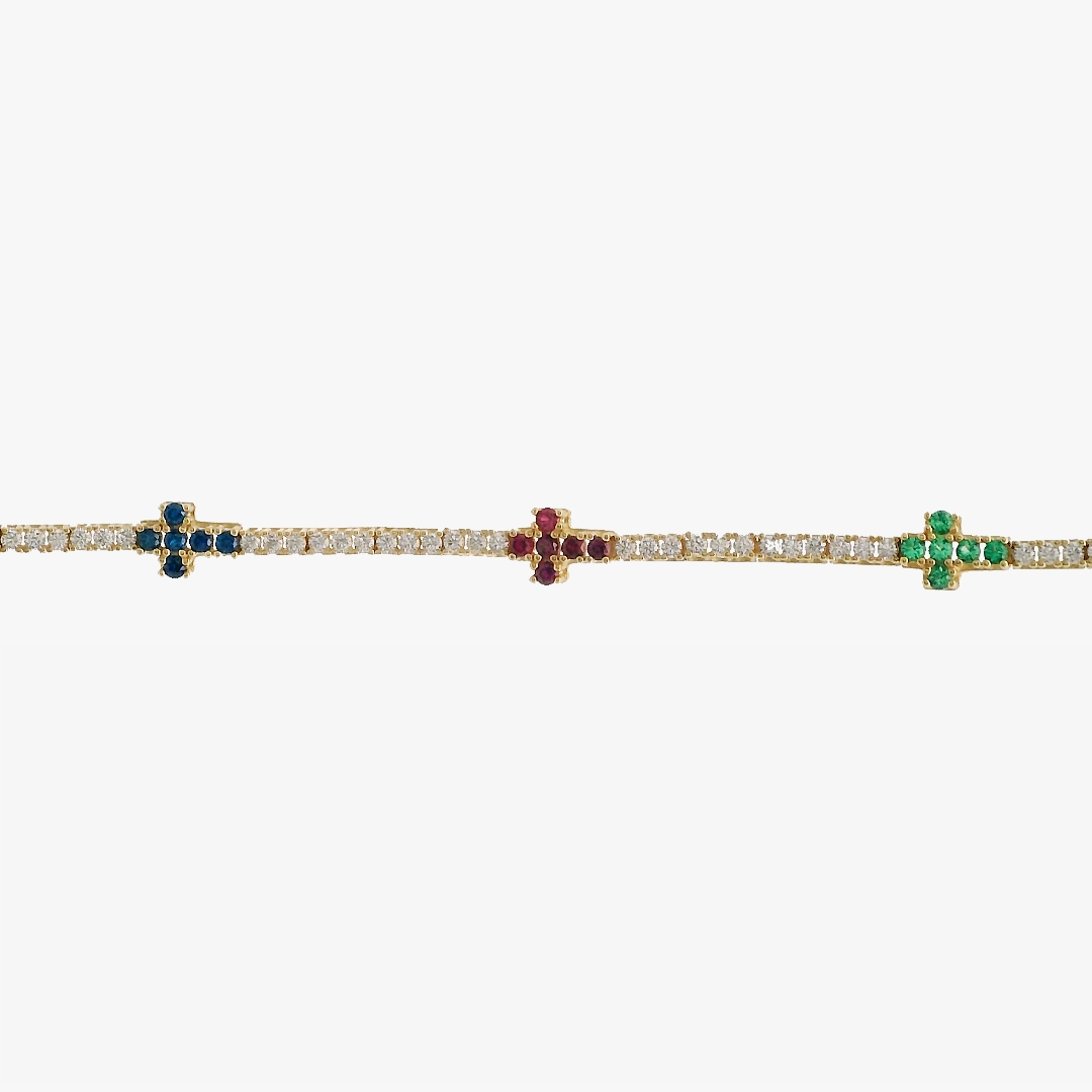 Pulsera Cruces