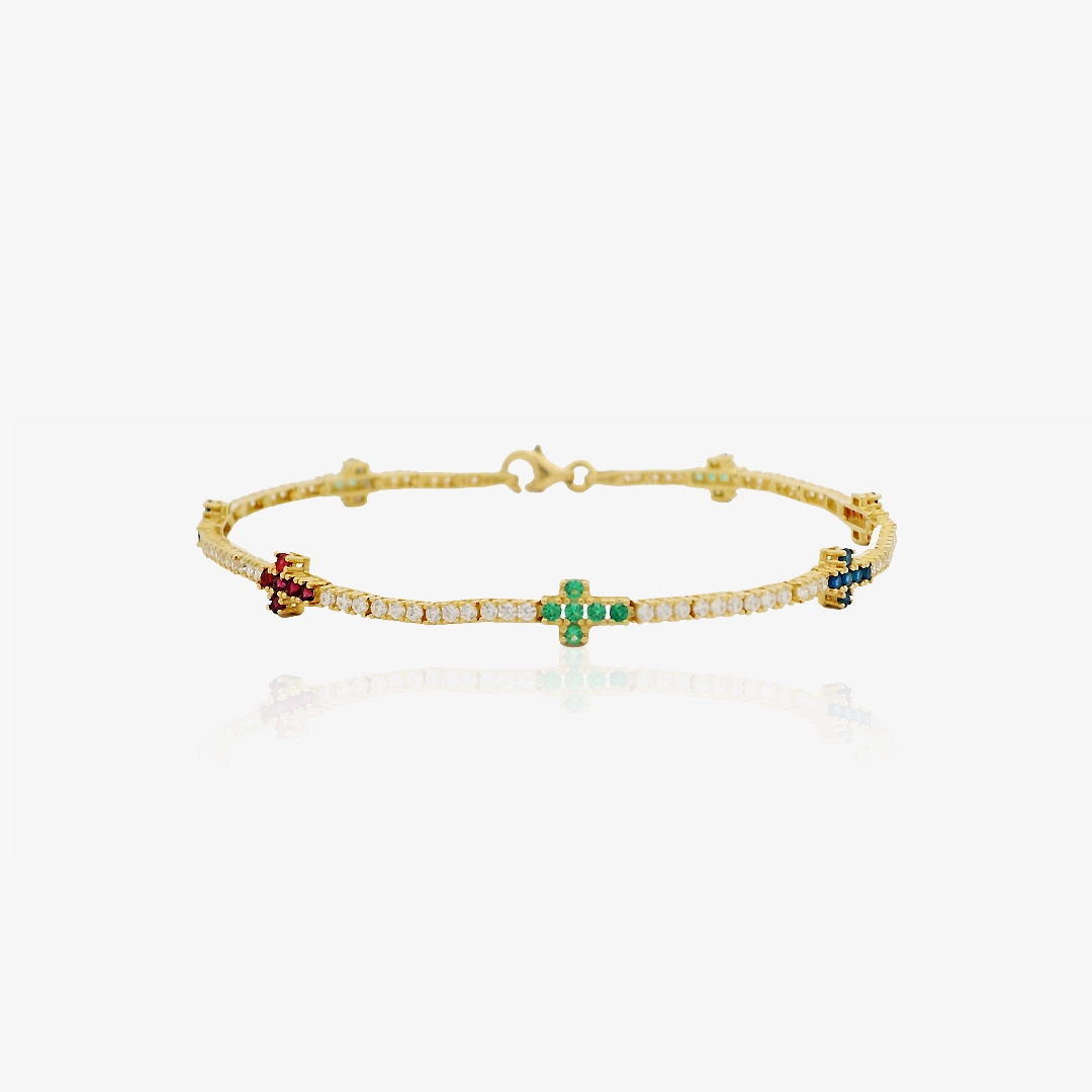 Pulsera Cruces