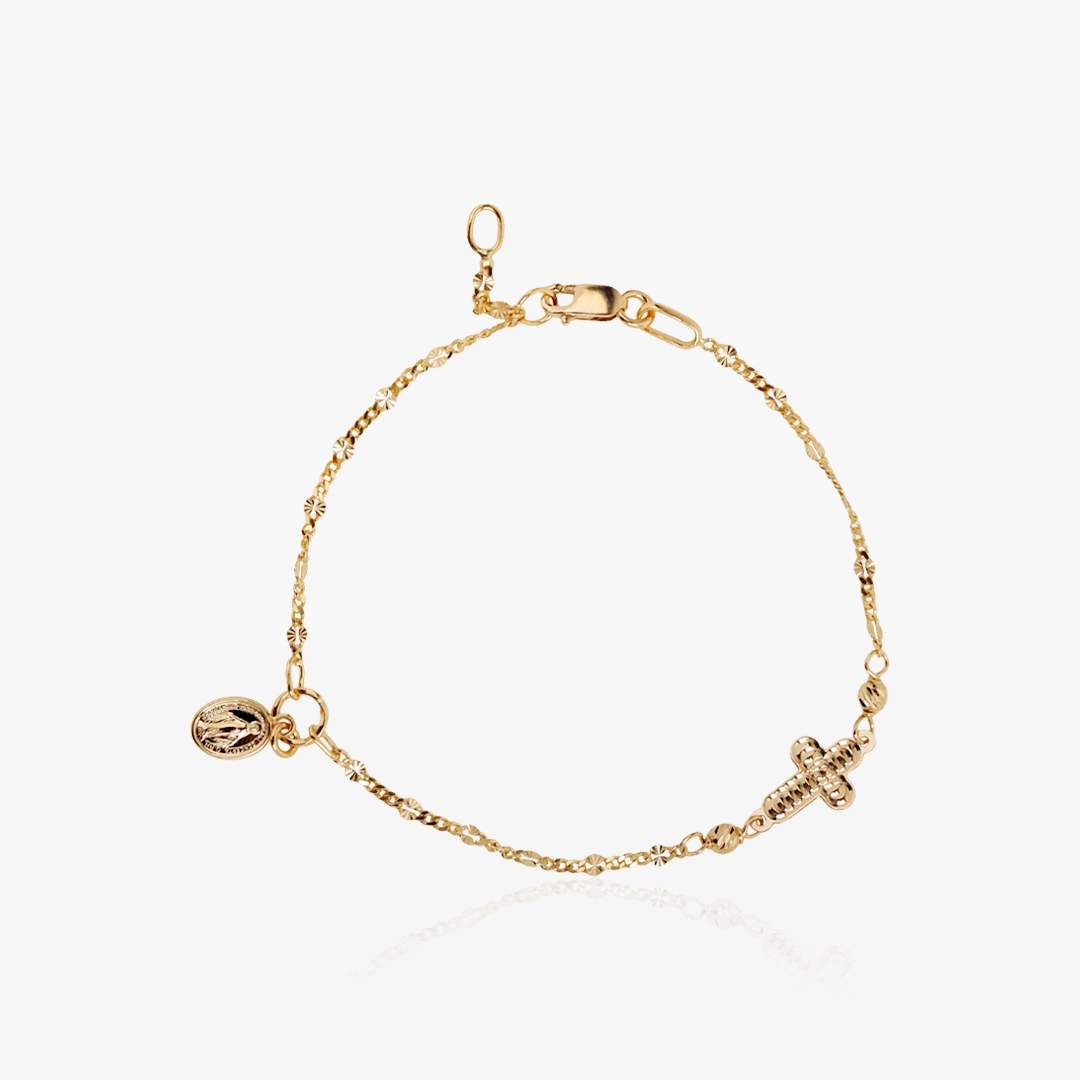 V.Miraculous cross bracelet