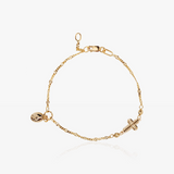 Pulsera cruz V.Milagrosa